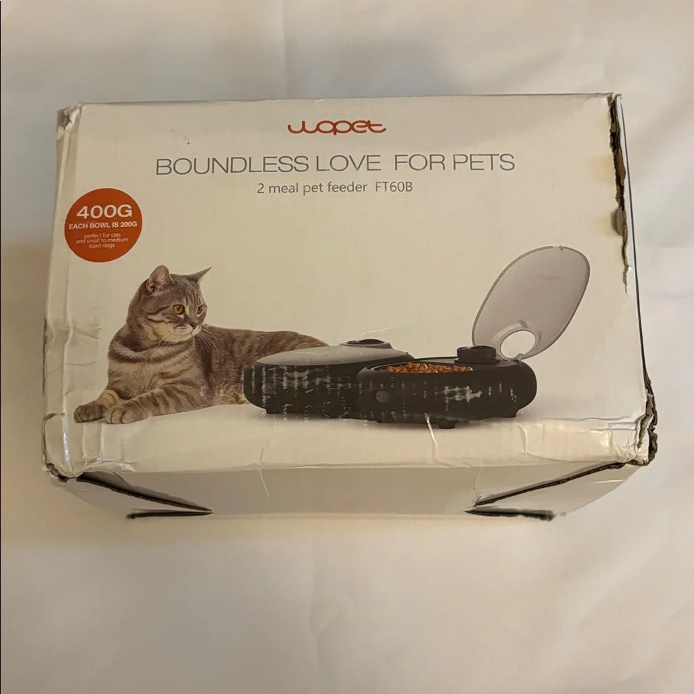 Wopet Pet Feeder NIB